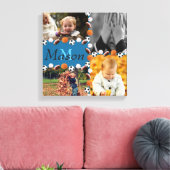 Boys Monogram Foto Sports Collage Leinwanddruck (Insitu (Wohnzimmer))