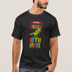 Boys Monster LKW erster Tag der zehnten Klasse zur T-Shirt