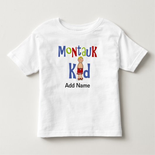 Boys Montauk Kids Kleinkind T-shirt (Vorderseite)