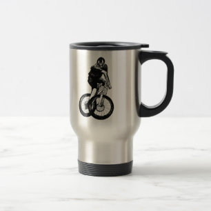 Boys mountain bike T Shirt mit MTB Reisebecher