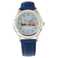 Boys Niedlich Blue Modern Travel Kids