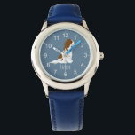 Boys Niedlich Blue Springer Spanel Dog Kids Armbanduhr<br><div class="desc">Dieses niedliche und moderne Jungenuhdesign besticht durch einen zauberhaften Spanielhund-Cartoon mit blauen Hintergrund. Es gibt auch Platz,  um den Namen Ihres Kindes hinzuzufügen. Das perfekte Geschenk für jeden Welpen! Karo in der Erholung unserer Kollektion für Kinder und Kleinkinder.</div>
