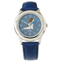 Boys Niedlich Blue Springer Spanel Dog Kids