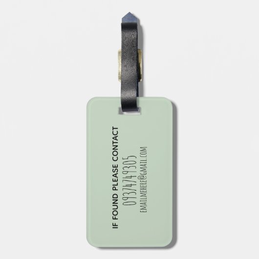 Boys Niedlich Digger Bagger Doodle und Name Gepäckanhänger (Rückseite vertikal)