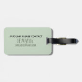 Boys Niedlich Digger Bagger Doodle und Name Gepäckanhänger (Rückseite horizontal)