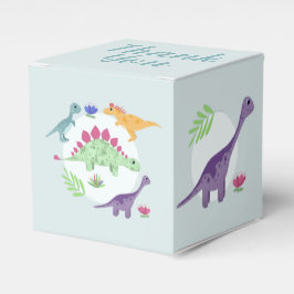 Boys Niedlich Dinosaur T-Rex Babydusche Geschenkschachtel