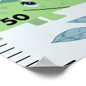 Boys Niedlich Safari Tiere Elephant CM Wachstumsdi Poster (Ecke)