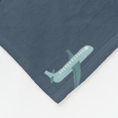 Boys Niedlich Transport Car Muster monogramm Kids Fleecedecke (Ecke)