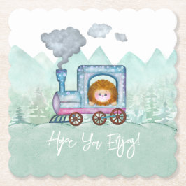 Boys Niedlich Travel Foto Thema Untersetzer