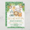 Boys Niedlich Wild One Safari Einladung zum 1. Geb