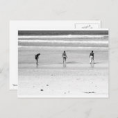 "Boys on South African Beach" JTG Art Postcard Postkarte (Vorne/Hinten)