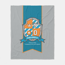 Boys Orlando oder Buchstabe O, d. h. graue Decke