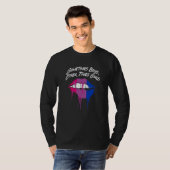 Boys Other Times Girls Bisexual Pansexual Bi Pan L T-Shirt (Vorne ganz)