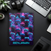 Boys Personalisiert Gaming Controller Muster Notizblock