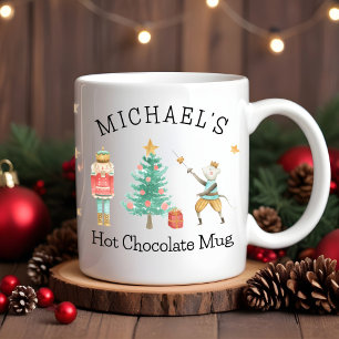 Boys Personalisierte Nutcracker Chocolate-Tasse Kaffeetasse