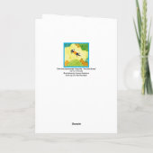 Boys Personalisierter Cartoon Geburtstagskarte Karte (Rückseite)