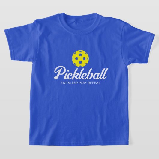 Boy's pickleball zum Shirt für sportliche Kinder (Ablage )