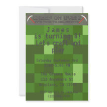 Boys Pixel Gamer Birthday Party