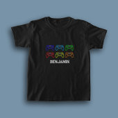 Boys Playstation Personalisierter T - Shirt