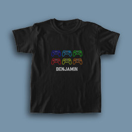 Boys Playstation Personalisierter T - Shirt