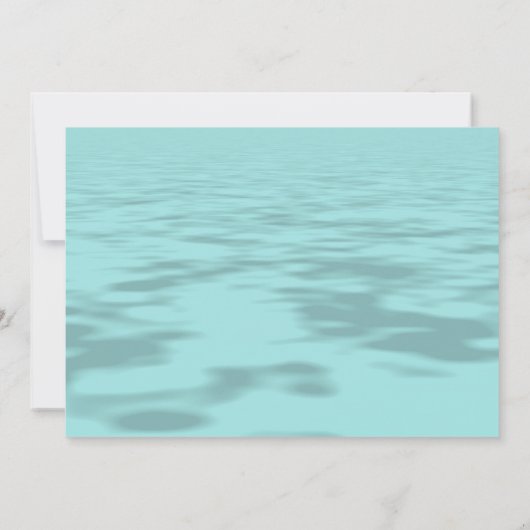 Boy's Pool Party Einladung (Rückseite)