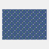 Boys Preppy Kariert Geschenkpapier Set (Vorderseite 2)