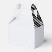 Boys Red Racing Car Party Favor Box Geschenkschachtel (Rückseite)