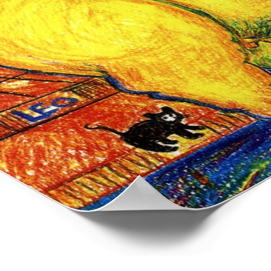 Boys Riding Poster (Ecke)