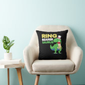 Boys Ring Bearer Dinosaur Rex Wedding Party Kissen (Stuhl )