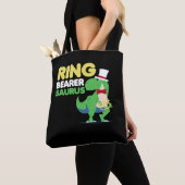 Boys Ring Bearer Dinosaur Rex Wedding Party Tasche (Von Nahem)