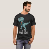 Boys Ring Bearer T-Rex Dinosaur Wedding Party Gesc T-Shirt (Vorne ganz)