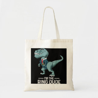 Boys Ring Bearer T-Rex Dinosaur Wedding Party Gesc Tragetasche