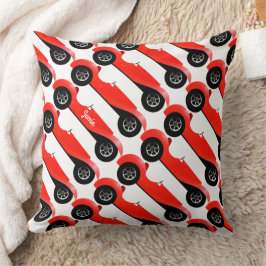 Boys Room Classic Car Geschenke Sweet Red Retro Ca Kissen