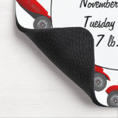 Boys Room Classic Car Geschenke Sweet Red Retro Ca Mousepad (Ecke)