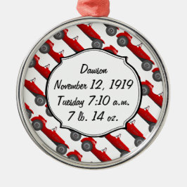 Boys Room Classic Car Geschenke Sweet Red Retro Ca Ornament Aus Metall