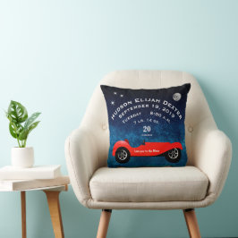 Boys Room Classic Car Liebe Sie zum Mond Kissen