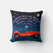 Boys Room Classic Car Liebe Sie zum Mond Kissen (Vorderseite)