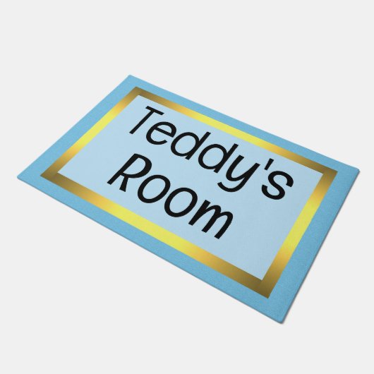 Boy's Room Fußmatte (Schrägansicht)