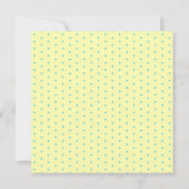 Boys Rubber Ducky Baby Duwer Einladungen (Rückseite)