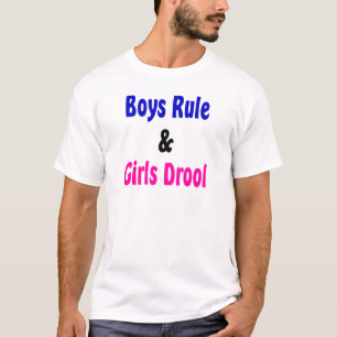 Boys Rule & Girls Drool T-Shirt