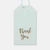 Boys Safari Animals Zwei Wild Geburtstag Geschenkanhänger (Rückseite)