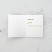 Boys Safari Jungle Animals Geburtstagskarte Karte (Innenseite)