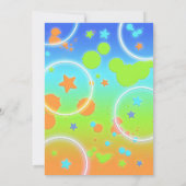 Boys SK8 & Celebrate Roller Skaten Birthday Party Einladung (Rückseite)