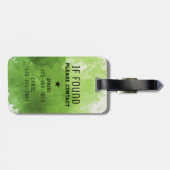 Boys Soccer Ball Sports Bag Gepäckanhänger (Rückseite horizontal)