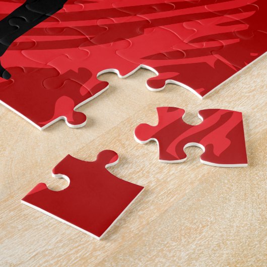 Boys Spy Party Red Fingerprint Puzzle (Seite)