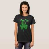 Boys St Patricks Day Crane Truck Construction Todd T-Shirt (Vorne ganz)
