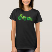 Boys St Patricks Day Crane Truck Construction Todd T-Shirt (Vorderseite)