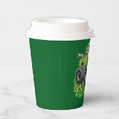 Boys St Patricks Day Kleinkind Lucky Monster Truck Pappbecher (Rechts)