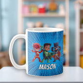 Boys Superhero Custom Name Mug Kaffeetasse