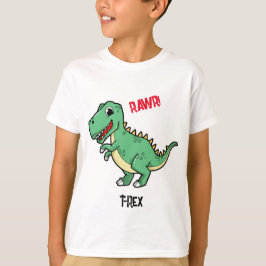 Boy's T-Rex Dinosaurier Cotton T - Shirt | Shirts